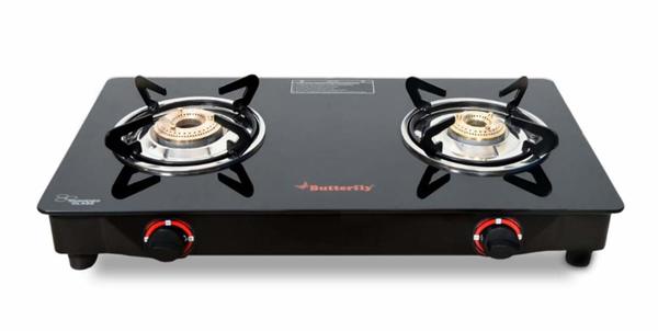 butterfly rapid glass manual gas stove 3 burner price