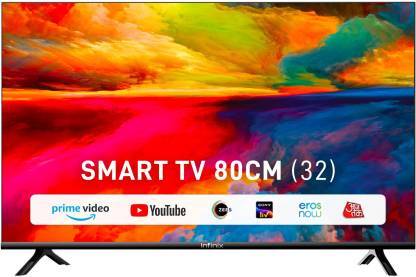 Buy Infinix Y1 80 cm (32 inch) HD Ready LED Smart Linux TV 2022 Edition with Wall Mount  (32Y1) on EMI
