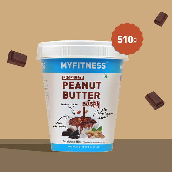Buy MyFitness Chocolate Peanut Butter Crispy (510gm) on EMI