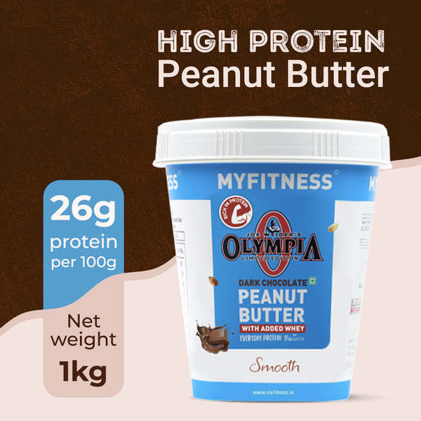 Buy MyFitness Olympia Edition Dark Chocolate Peanut butter Smooth  (1kg) on EMI