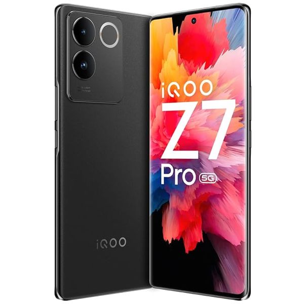 Buy IQOO Z7 Pro 5G (Graphite Matte, 8GB RAM, 128GB Storage) on EMI