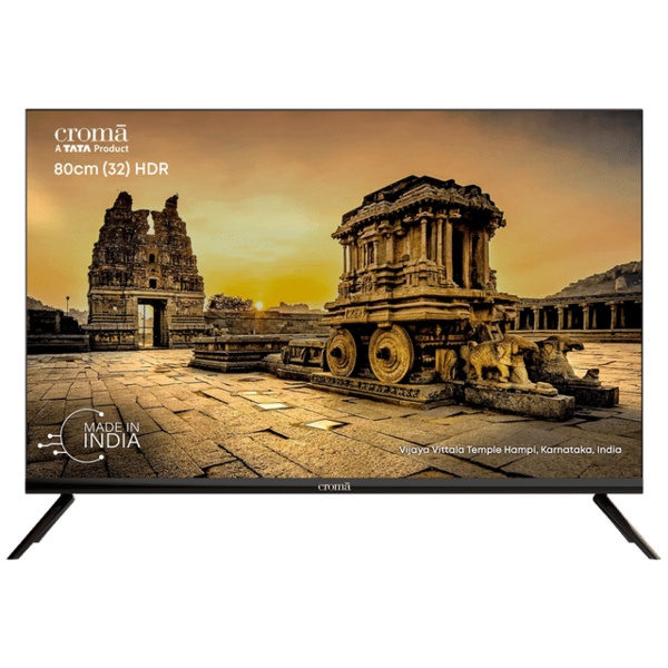 Buy Croma (32 inch) HD Ready LED TV with Bezel Less Display (2023 model