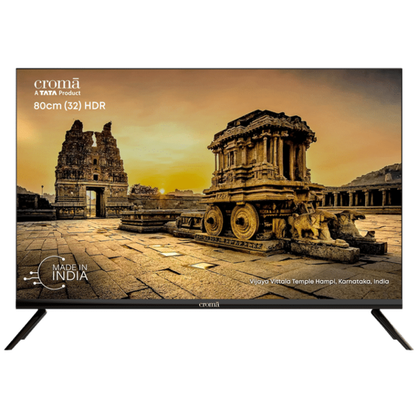 Buy Croma (32 Inch) Hd Ready Led Tv With Bezel Less Display (2023 Model) - A Tata Product on EMI