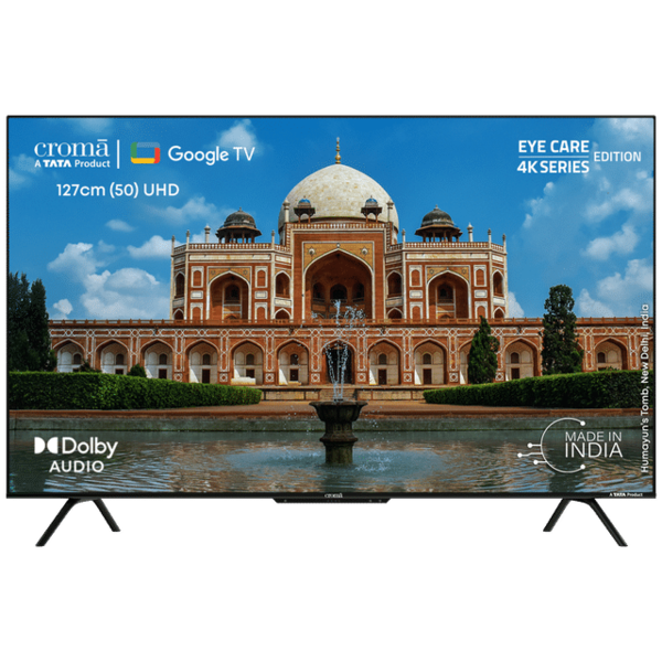 Buy Croma 165 cm (65 inch) QLED 4K Ultra HD Google TV with Dolby