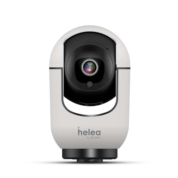 Buy Pebble Helea HL-SC002 Smart Wifi Camera 2 Mega Pixel, HD Resolution, Motion Detection & Tracking, IR Night Vision, 2 way Audio, Privacy Mode, 360* Viewing Angle White on EMI