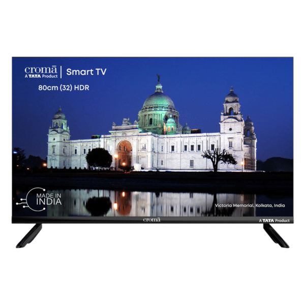 Buy Croma A Tata Product (32 inch) HD Ready LED Smart TV with Bezel