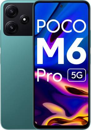 Buy POCO M6 Pro 5G (Forest Green, 256 GB)  (8 GB RAM) on EMI