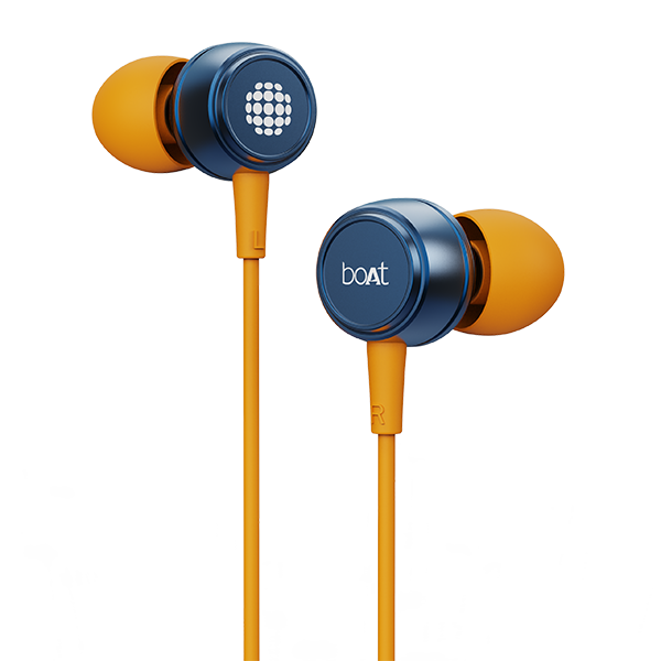 Boat best sale earphones orange