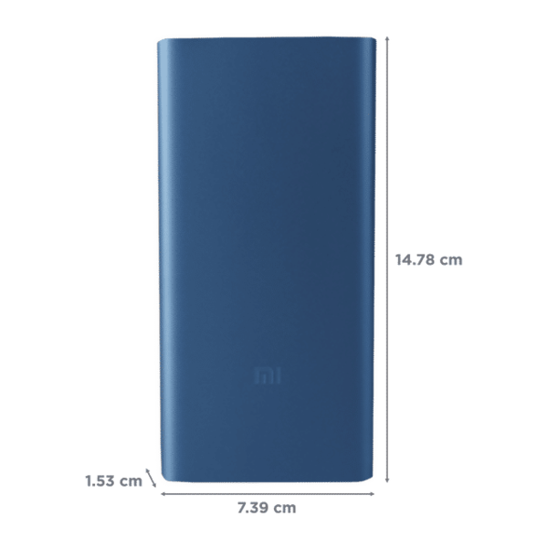 Buy Mi 10000 mAh 18W Fast Charging Power Bank (1 Micro USB Type B, 1 Type C  & 2 Type A Ports, Aluminium Casing, Two Way Fast Charging, Black) Online -  Croma