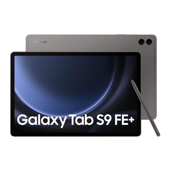 Buy Samsung Galaxy Tab S9 FE+ 31.50 cm (12.4 inch) Display, RAM 8 GB, ROM 128 GB Expandable, S Pen in-Box, WiFi, IP68 Tablet, Gray on EMI