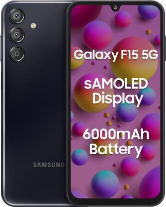 Buy Samsung Galaxy F15 5G (Ash Black, 128 GB)  (6 GB RAM) on EMI
